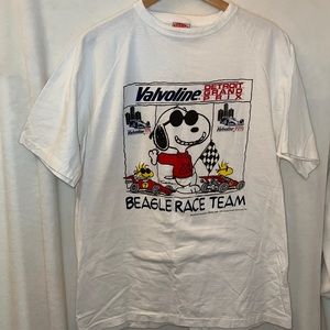 Vintage Snoopy Beagle Race Detroit GP